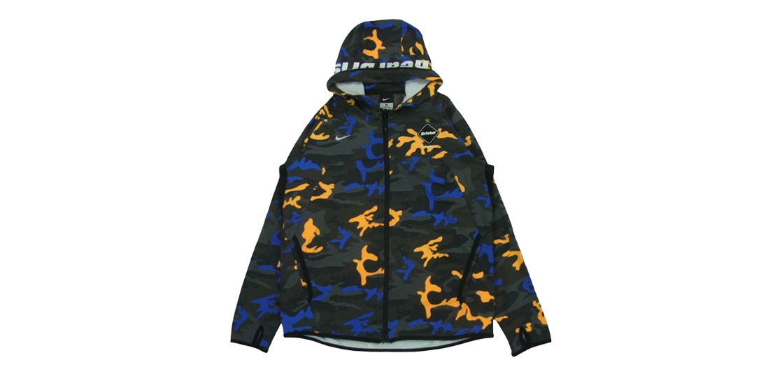 FCRB SP140902A41 迷彩 カモフラ柄 ジップアップ パーカー フーディー 買取実績