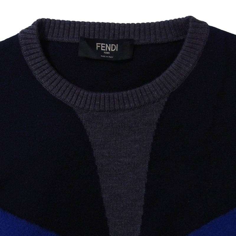 フェンディ バッグバグズ ウール ハイゲージ ニット セーター 買取実績 画像