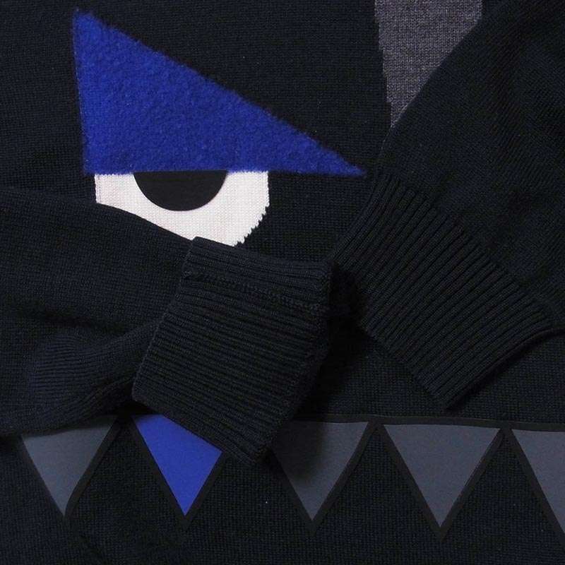 フェンディ バッグバグズ ウール ハイゲージ ニット セーター 買取実績 画像