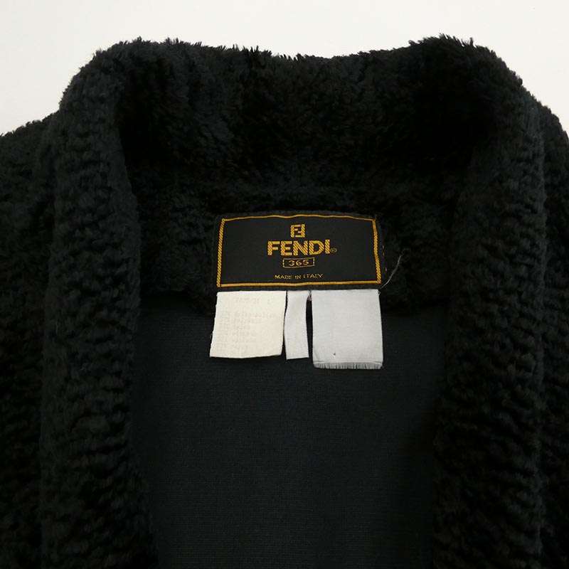 フェンディ ボタンレス フリース ガウン ジャケット 買取実績 画像
