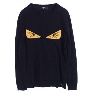 フェンディ FZZ379 A2N2 バッグバグズ カシミヤ混 ハイゲージ ニット セーター 買取実績