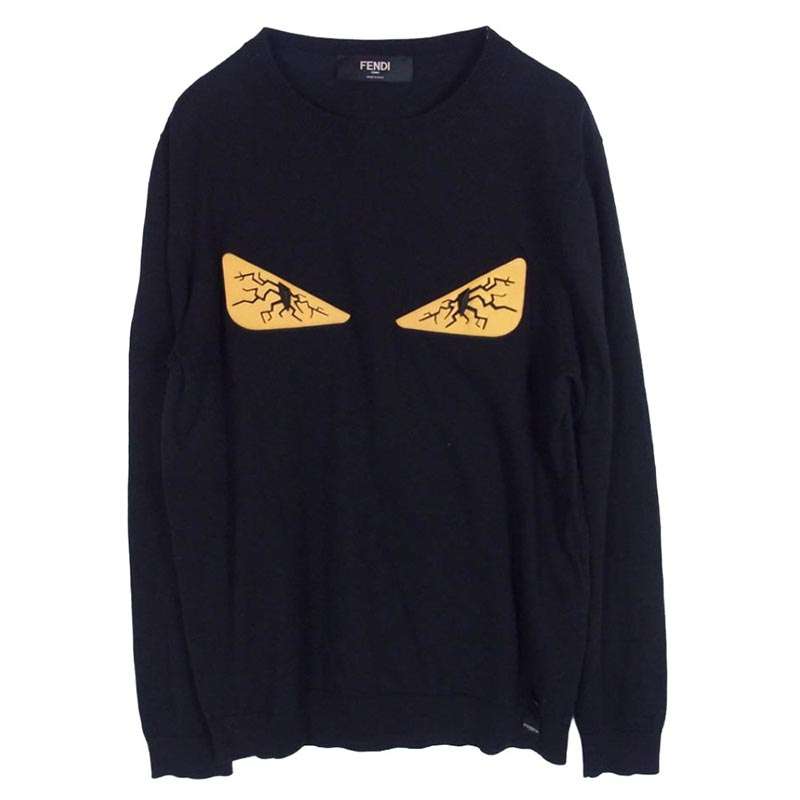 フェンディ FZZ379 A2N2 バッグバグズ カシミヤ混 ハイゲージ ニット セーター 買取実績