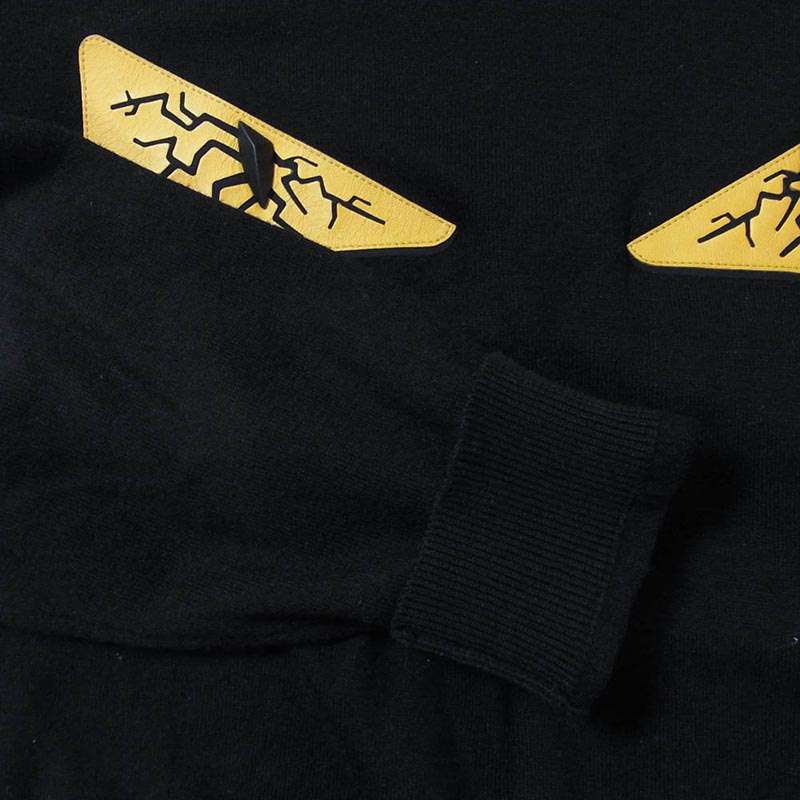 フェンディ FZZ379 A2N2 バッグバグズ カシミヤ混 ハイゲージ ニット セーター 買取実績 画像