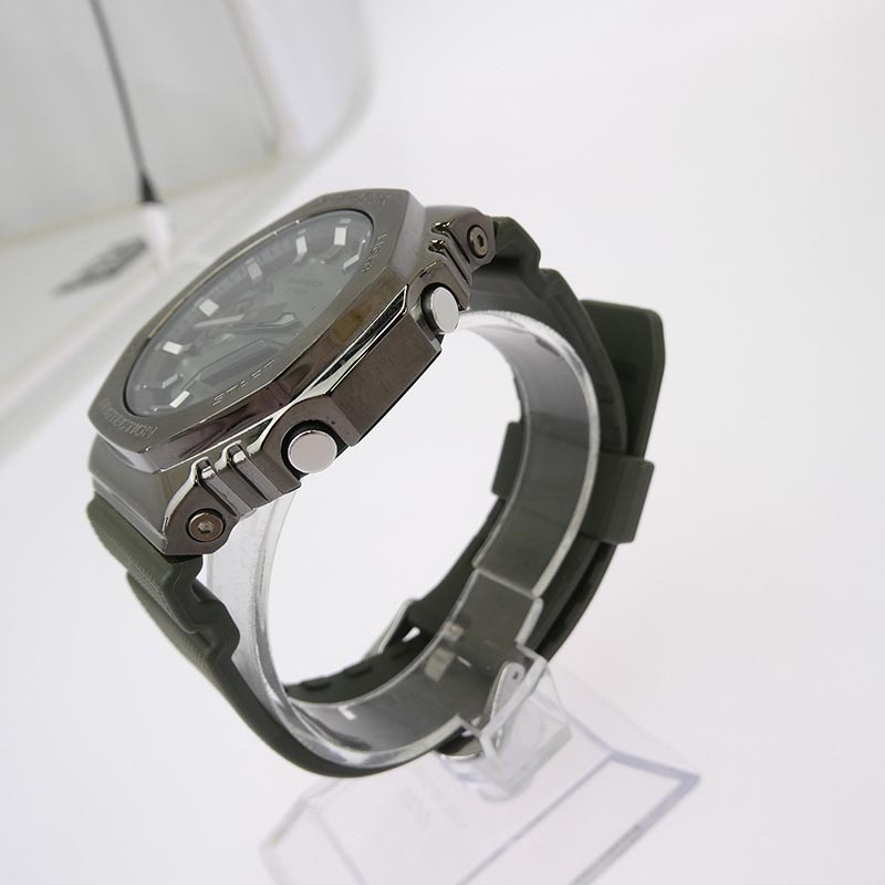 カシオ Gショック GM-2100B-3AJF 2100 Series メタル ステンレス八角形ベゼル ウォッチ 買取実績 画像