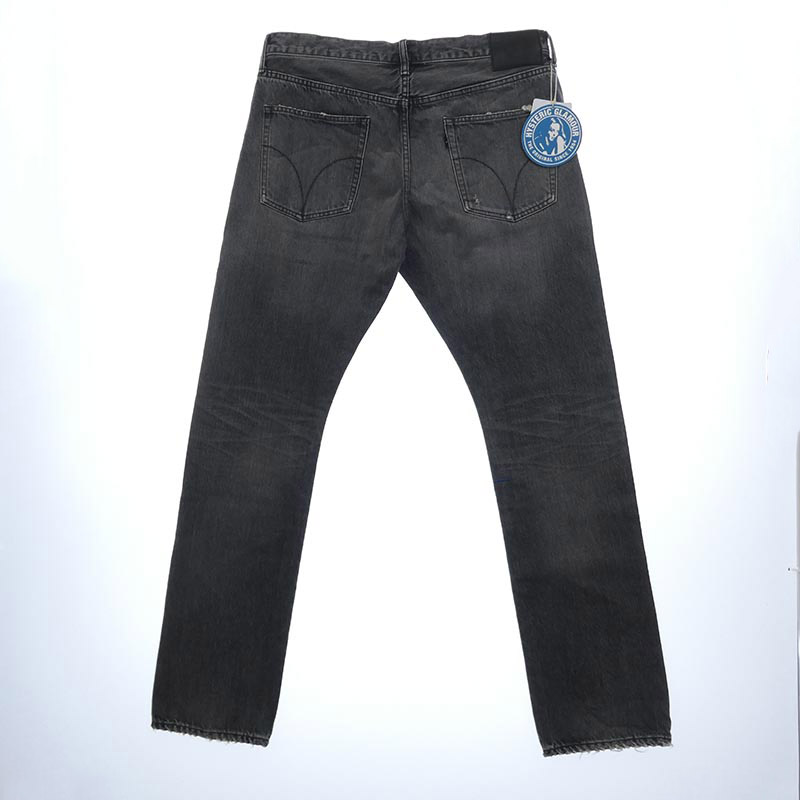 ヒステリックグラマー 26SS 02261AP06 MSR加工 スリム ストレート ジーンズ デニム パンツ 買取実績 画像