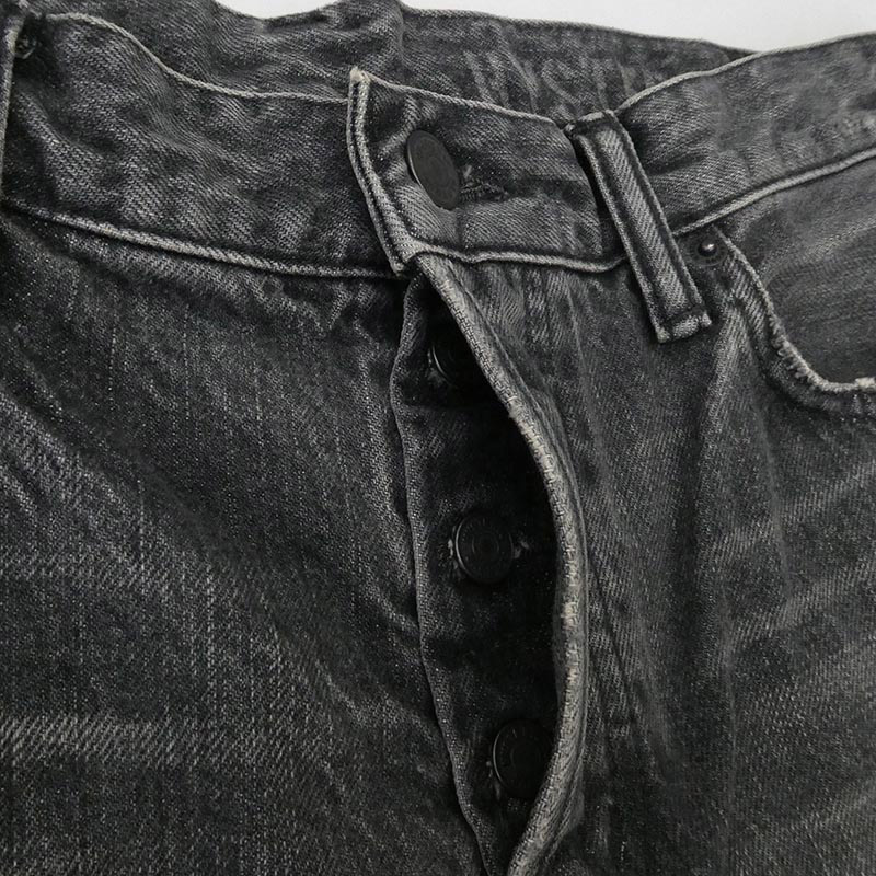 ヒステリックグラマー 26SS 02261AP06 MSR加工 スリム ストレート ジーンズ デニム パンツ 買取実績 画像