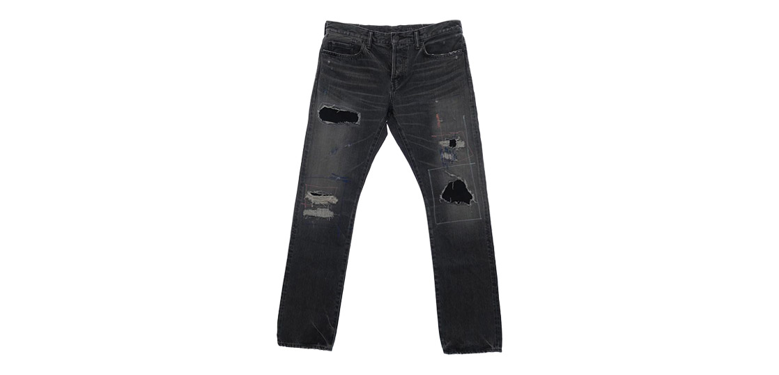 ヒステリックグラマー 26SS 02261AP06 MSR加工 スリム ストレート ジーンズ デニム パンツ 買取実績