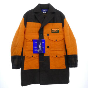ジュンヤワタナベコムデギャルソンマン 25AW WP-C005 Wネーム ドッキング パッチワーク コート ジャケット 買取実績