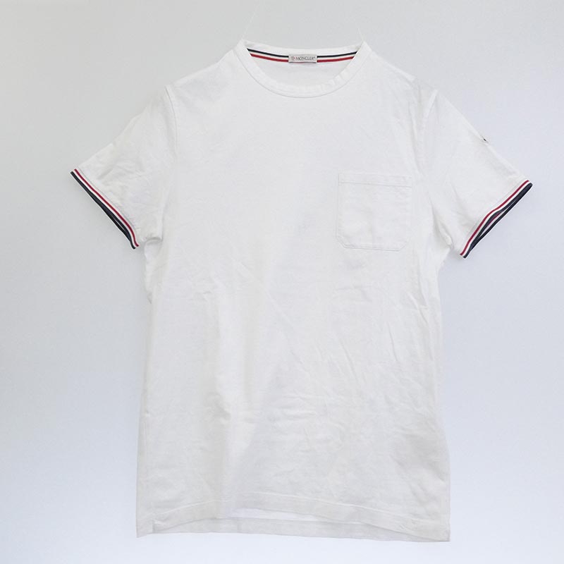 モンクレール C10918019800 MAGLIA T-SHIRT マグリア ポケット 半袖Ｔシャツ 買取実績 画像