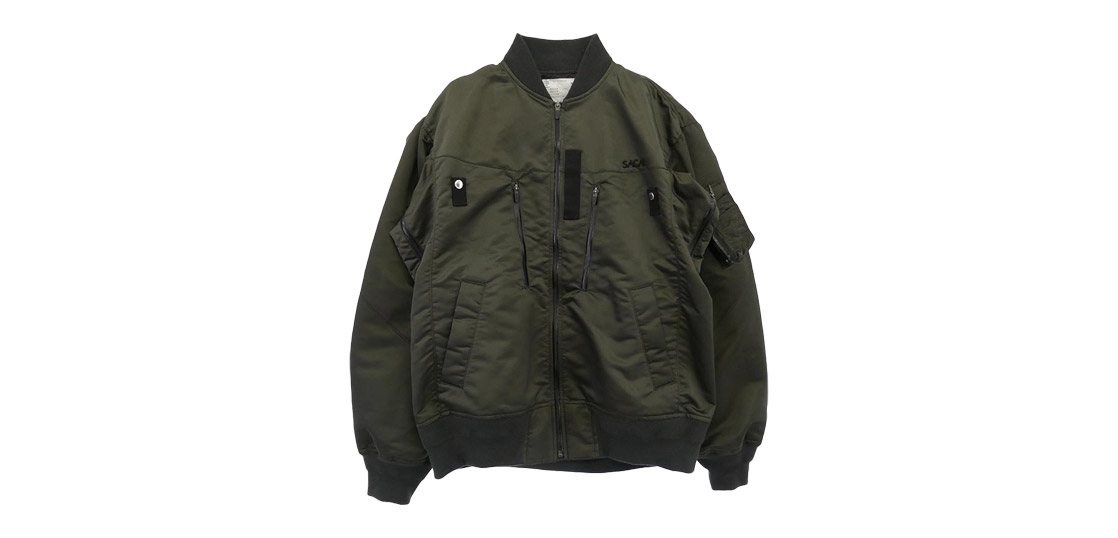 サカイ 23AW 23-03254M Nylon Twill Blouson MA-1 買取実績