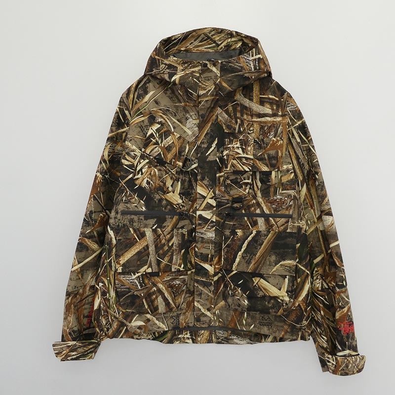 ステューシー GORE-TEX WADING SHELL CAMO JACKET ゴアテックス シェル カモフラ マウンテンパーカー ジャケット 買取実績 画像