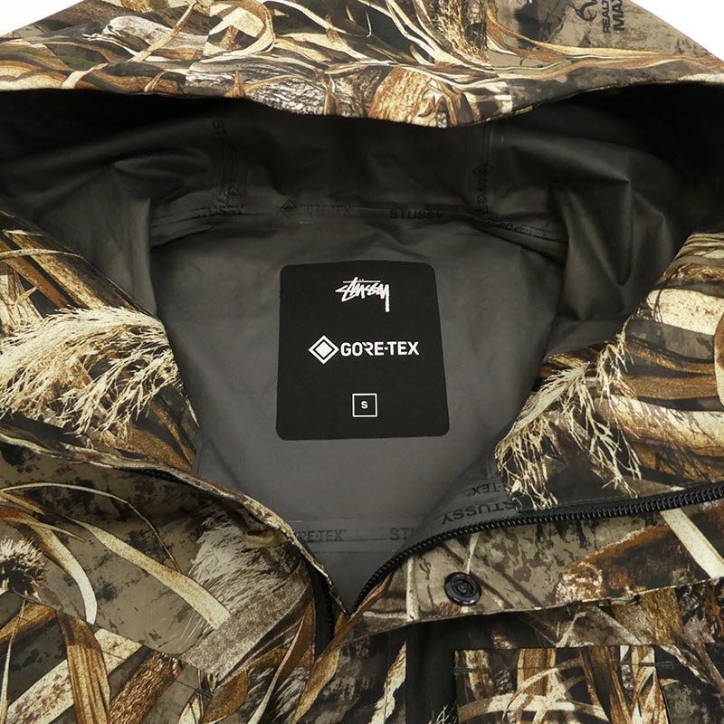 ステューシー GORE-TEX WADING SHELL CAMO JACKET ゴアテックス シェル カモフラ マウンテンパーカー ジャケット 買取実績 画像