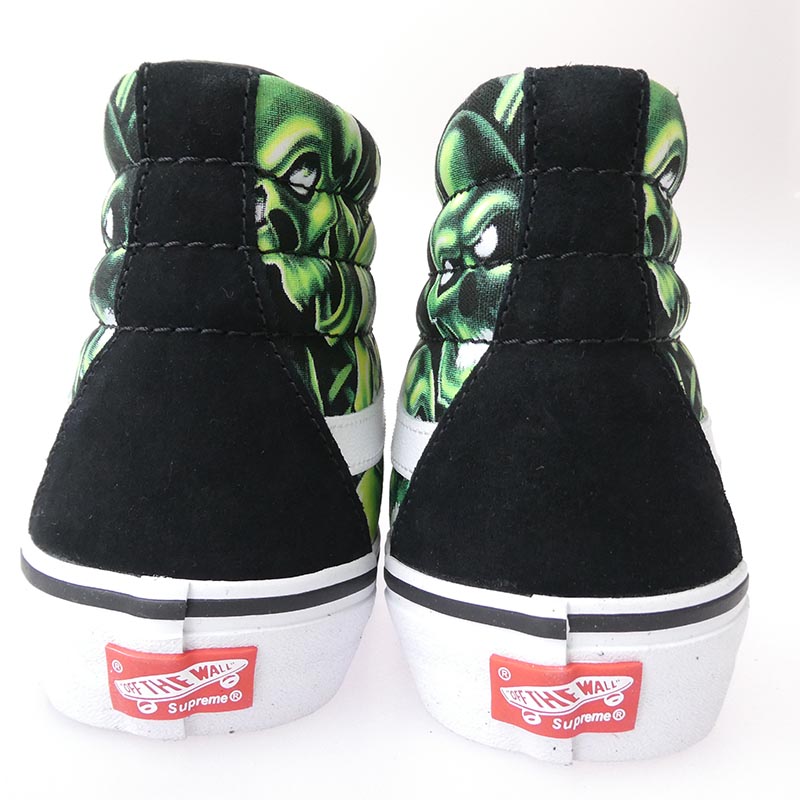 シュプリーム 18SS skull pile sk8-hi バンズ スカル パイル スケート ハイ スニーカー 買取実績 画像