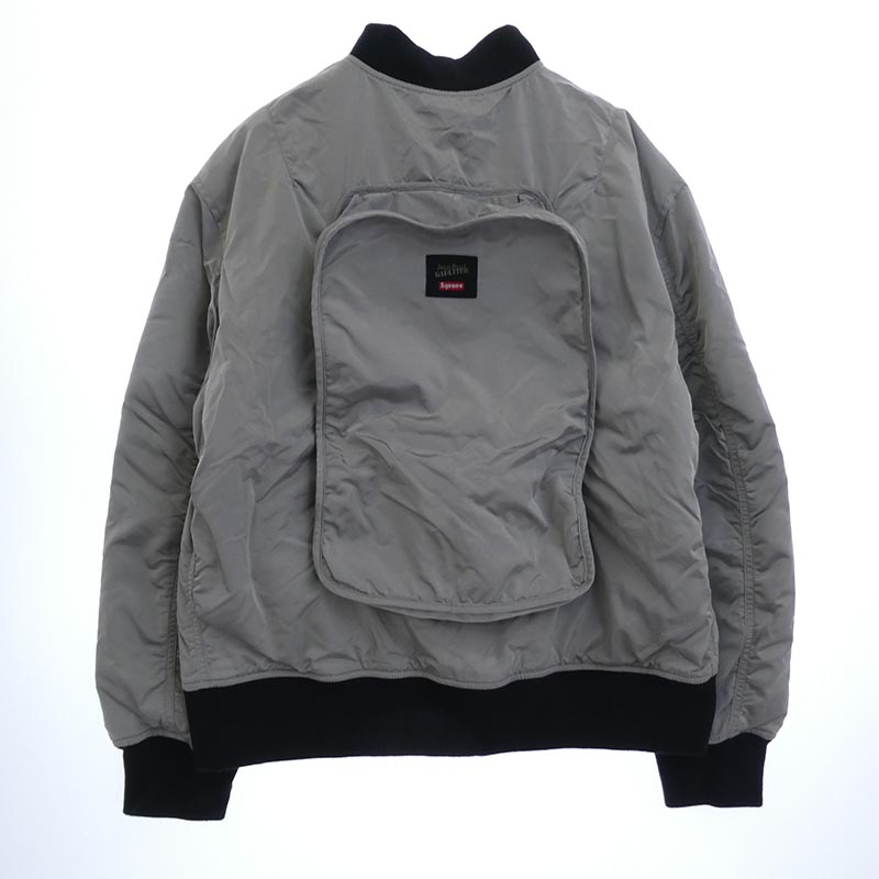 シュプリーム 19SS Reversible Backpack MA-1 リバーシブル バックパック ブルゾン ジャケット 買取実績 画像