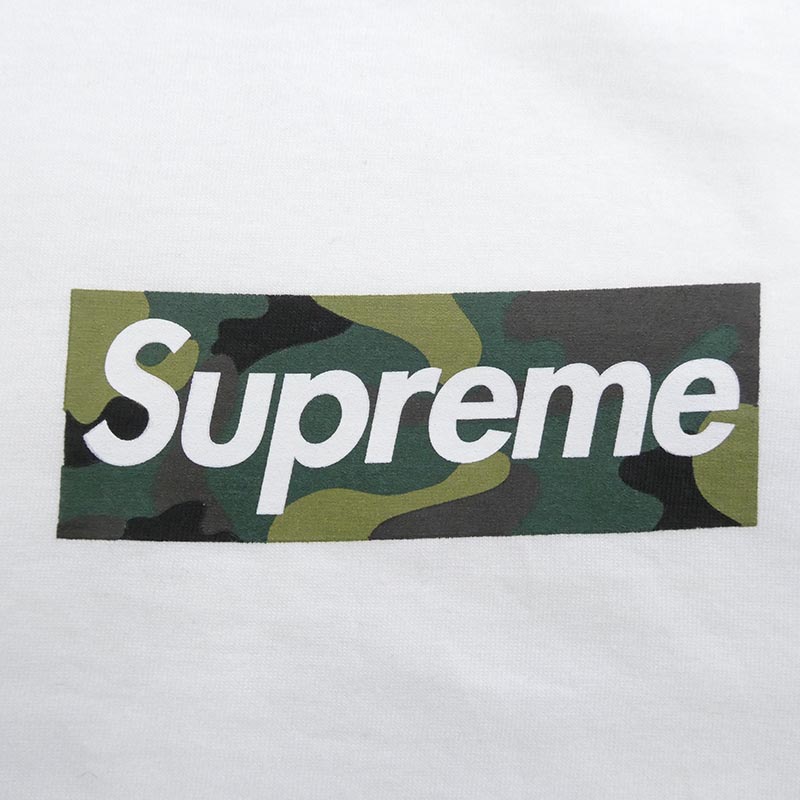 シュプリーム 23AW Box Logo Tee カモフラ柄ボックスロゴ 半袖 Tシャツ 買取実績 画像