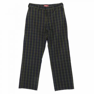シュプリーム 23SS Work Pant navy plaid プレイドチェック ワークパンツ 買取実績 画像
