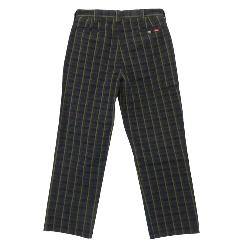 シュプリーム 23SS Work Pant navy plaid プレイドチェック ワークパンツ 買取実績 画像