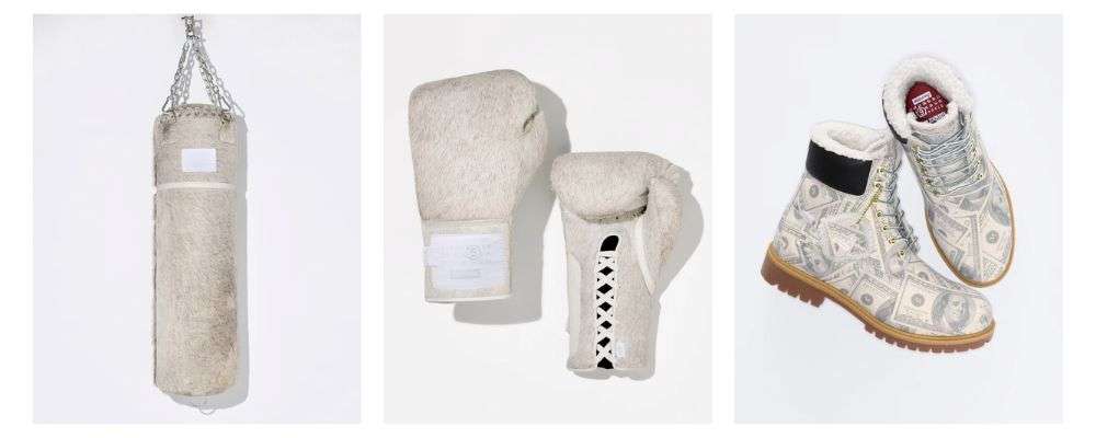 Supreme 2026SS Week4発売予定アイテムまとめ|ブランド古着買取専門店LIFEEverlast Heavy Bag ¥957,000 / Everlast 1910 Pro Boxing Glove (Set of 2) ¥198,000 / Timberland Money 6″ Premium Waterproof Boot ¥64,900画像