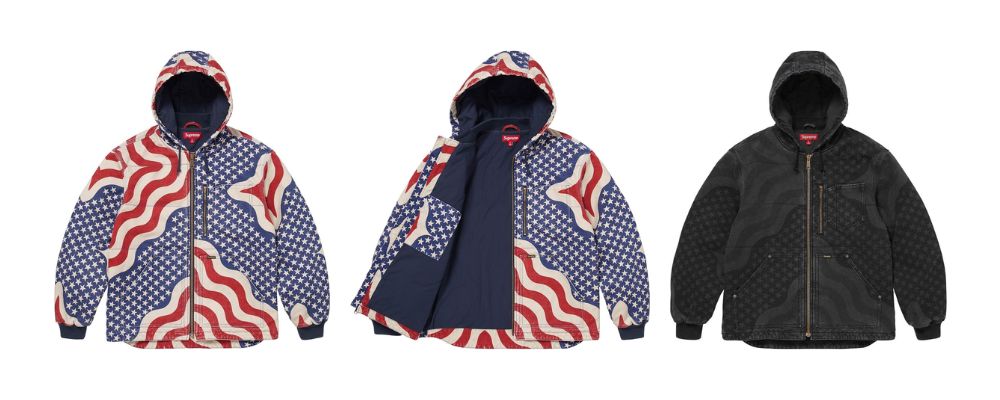 Supreme 2026SS Week5発売予定アイテムまとめ｜ブランド古着買取専門店LIFEFlag Quilted Hooded Work Jacket 69,300円画像