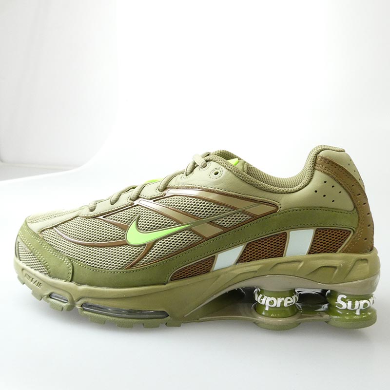シュプリーム DN1615-200 【フェイクバスターズ鑑定済み】Shox Ride 2 Neutral Olive Electric Green-Pilgrim 買取実績