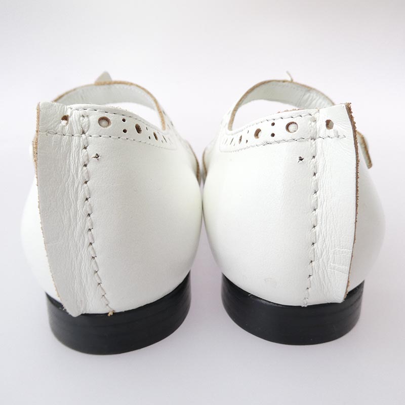 タオ コムデギャルソン 25AW TZ-K108-001 ウィングチップ ストラップ フラットシューズ レザー パンプス 買取実績 画像