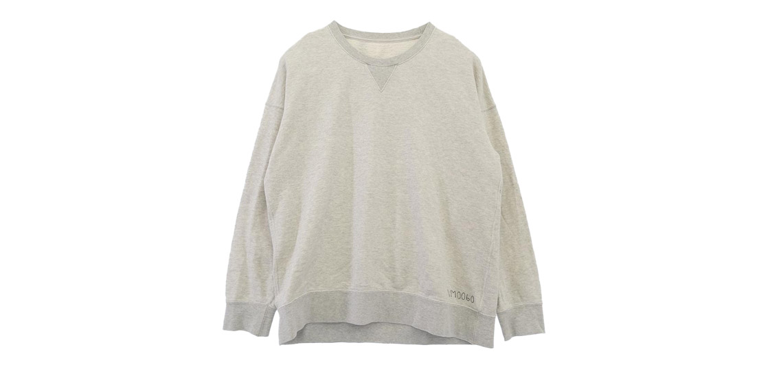 VISVIM 18AW 0118205010036 JUMBO SWEAT CREW L/S 買取実績