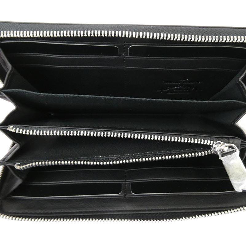 ヴィヴィアンウエストウッド Anglomania アングロマニア ROBIN ZIP RAUND WALLET ロビン ラウンドジップ レザー ウォレット 買取実績 画像