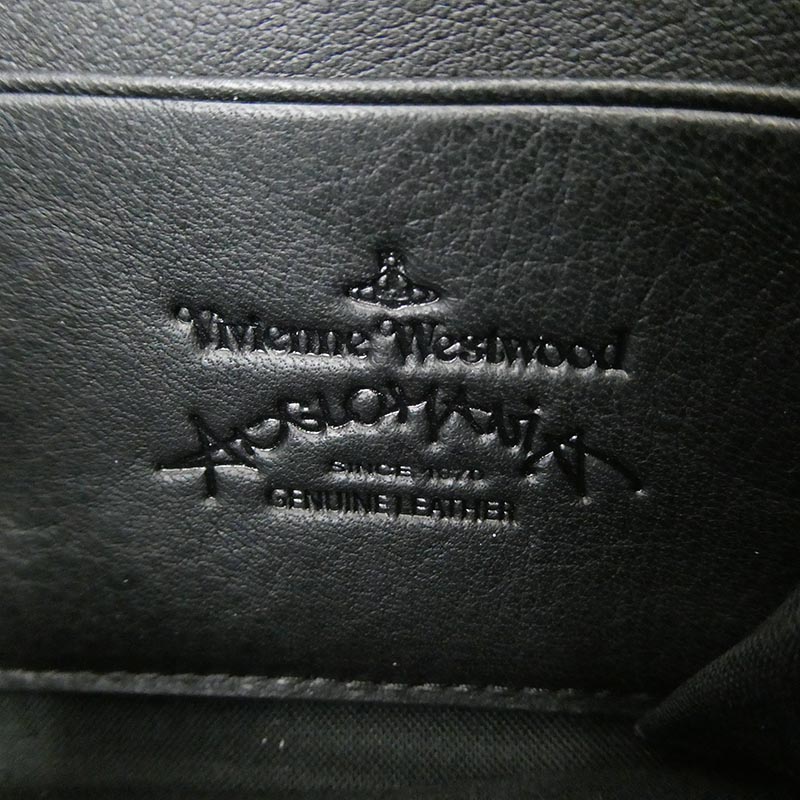 ヴィヴィアンウエストウッド Anglomania アングロマニア ROBIN ZIP RAUND WALLET ロビン ラウンドジップ レザー ウォレット 買取実績 画像