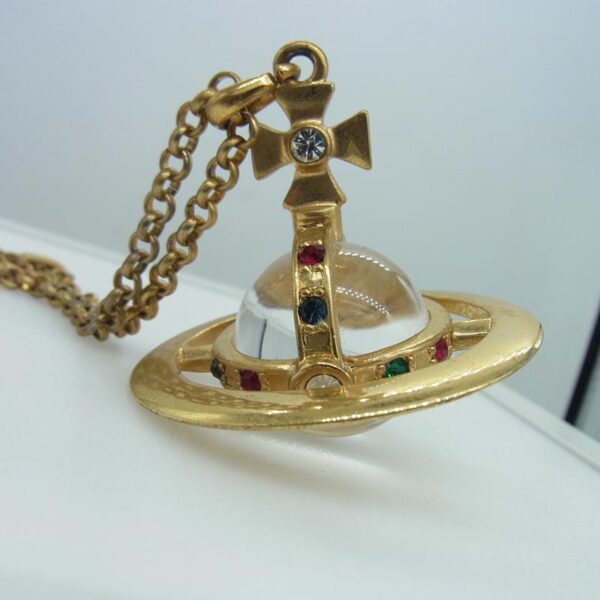 ヴィヴィアンウエストウッド オーブ ラインストーン ネックレス 買取実績 画像