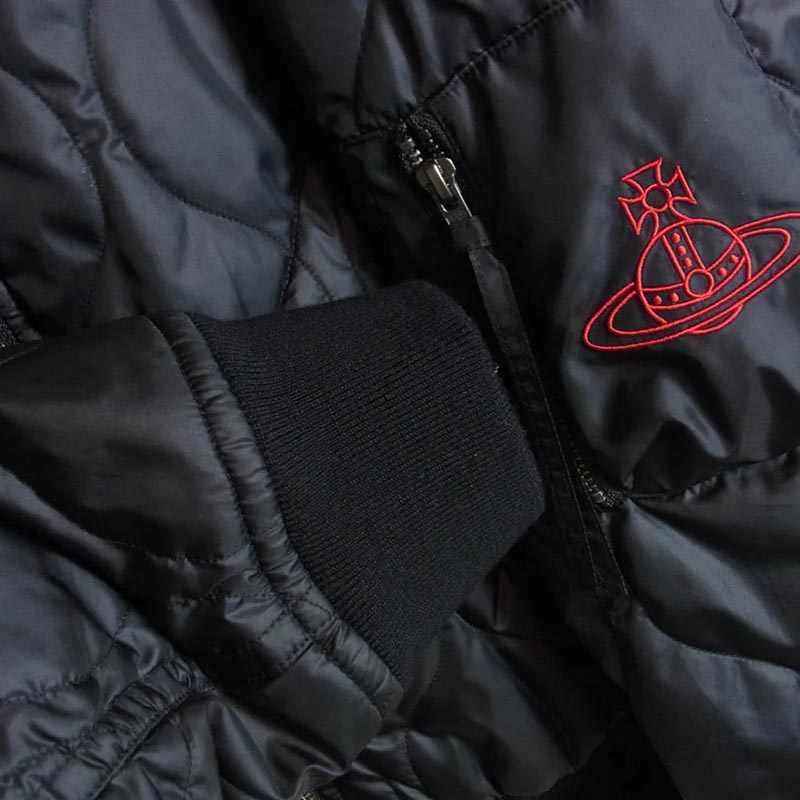 ヴィヴィアンウエストウッド レッドレーベル Love Bomber Jacket オーブ刺繍 キルティング ラブ ボンバー ジャケット 買取実績 画像