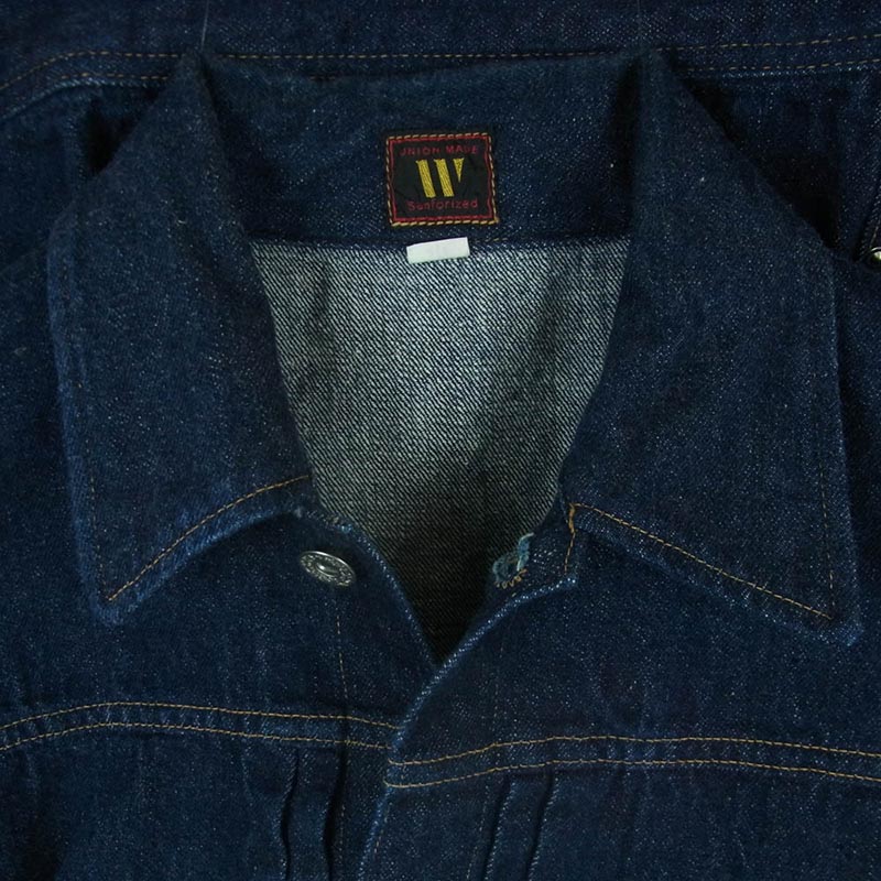 ウエアハウス 2010 DSB COWBOY JACKET WW II MODEL カウボーイ ジャケット 大戦モデル デニム 買取実績 画像