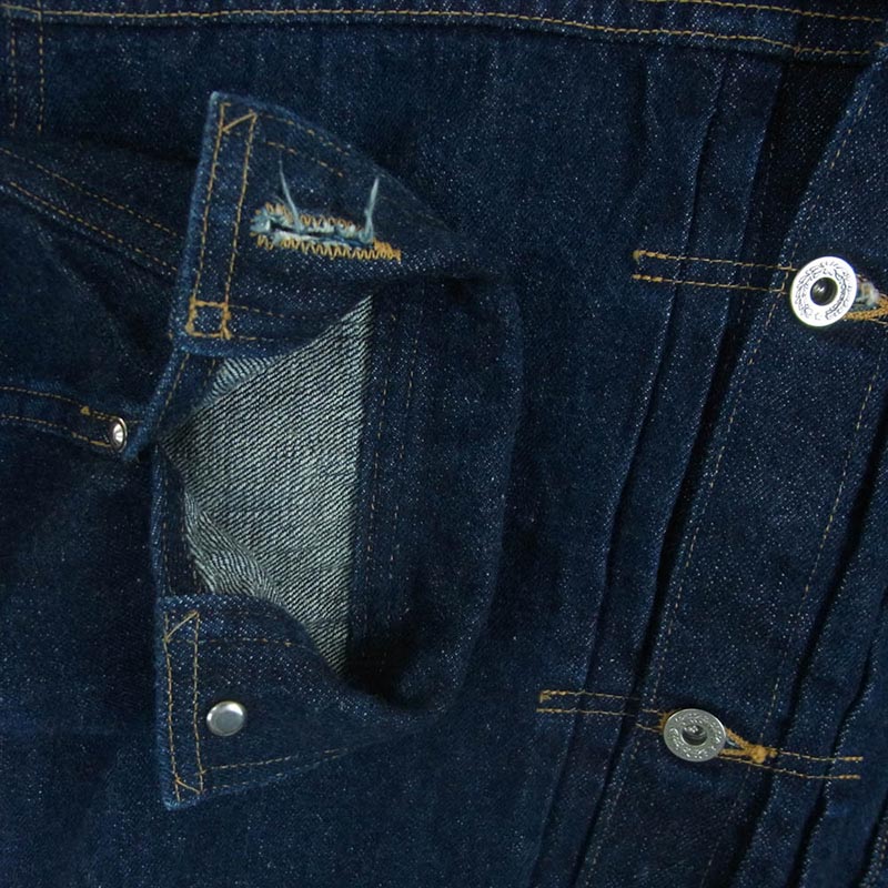 ウエアハウス 2010 DSB COWBOY JACKET WW II MODEL カウボーイ ジャケット 大戦モデル デニム 買取実績 画像