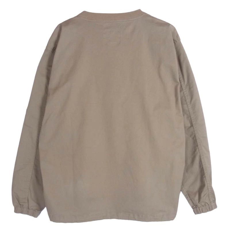 WTAPS 21AW 212BRDT-SHM05 COTTON TWILL SMOCK LS コットンツイル プルオーバー クルーネック 長袖 スモック 買取実績 画像
