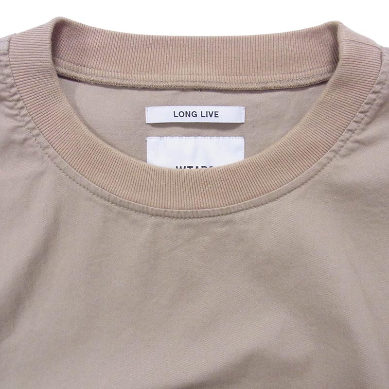 WTAPS 21AW 212BRDT-SHM05 COTTON TWILL SMOCK LS コットンツイル プルオーバー クルーネック 長袖 スモック 買取実績 画像