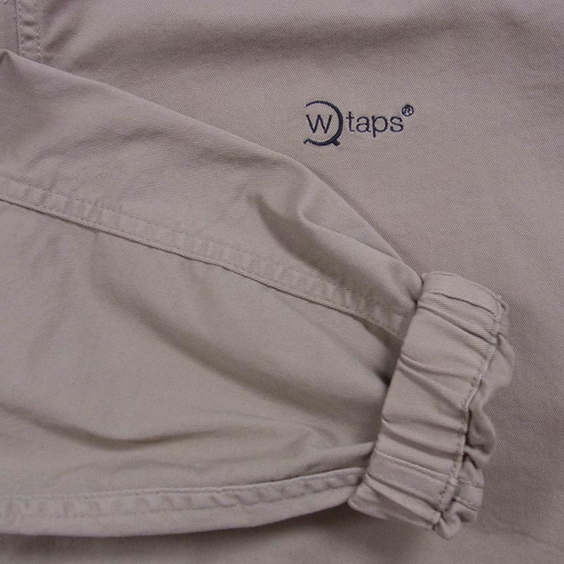 WTAPS 21AW 212BRDT-SHM05 COTTON TWILL SMOCK LS コットンツイル プルオーバー クルーネック 長袖 スモック 買取実績 画像