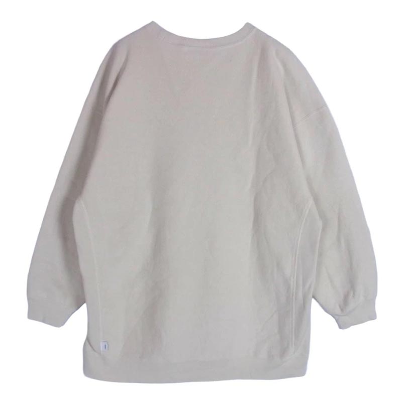 WTAPS 21AW C8-U037 CREW REVERSE WEAVE リバースウィーブ クルーネック スウェット トレーナー 買取実績 画像