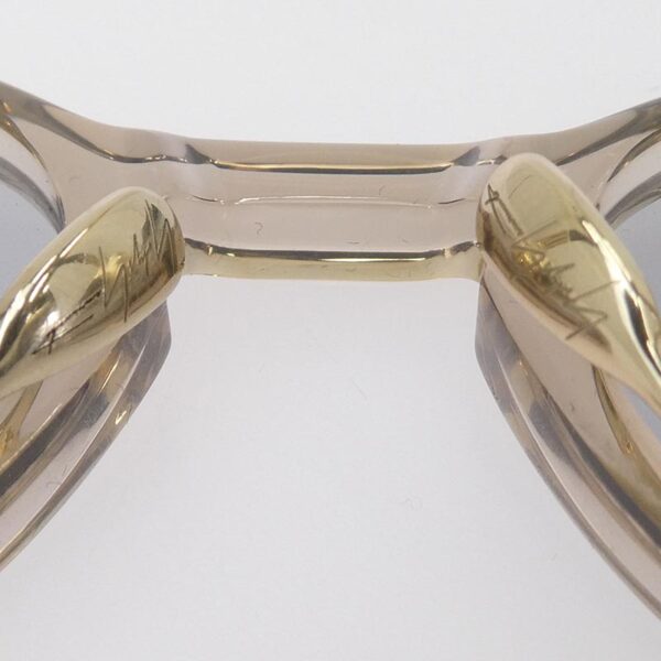 ヨウジヤマモト 23AW 19-0072-1 Clear Beige アイウェア 眼鏡 フレーム 買取実績 画像