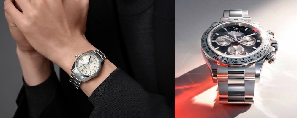 グランドセイコー精度・仕上げの美しさならGS、ステータスならロレックス画像