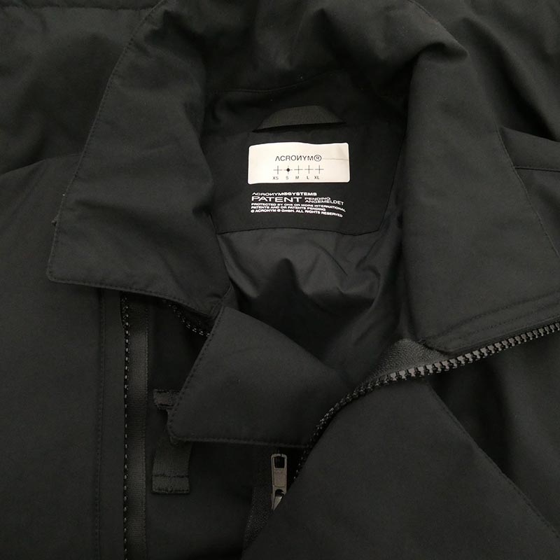 アクロニウム 21AW J68-PL 2L GORE-TEX INFINIUM WINDSTOPPER ゴアテックス インフィニウム 中綿 ジャケット 買取実績 画像