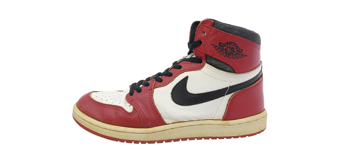 ナイキ 【観賞用】85年製 オリジナル AIR JORDAN 1 CHICAGO 買取実績
