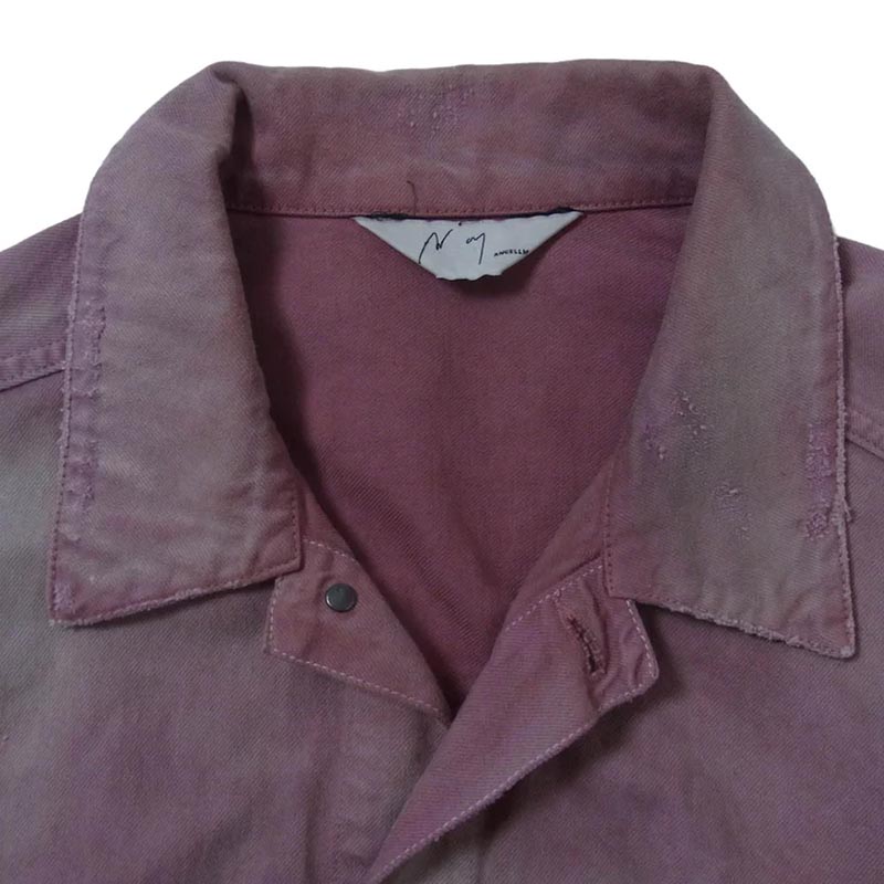 アンセルム 23AW ANC-JK24-A DAMEGE DENIM JACKET type-2 ダメージ加工 デニムジャケット 買取実績 画像