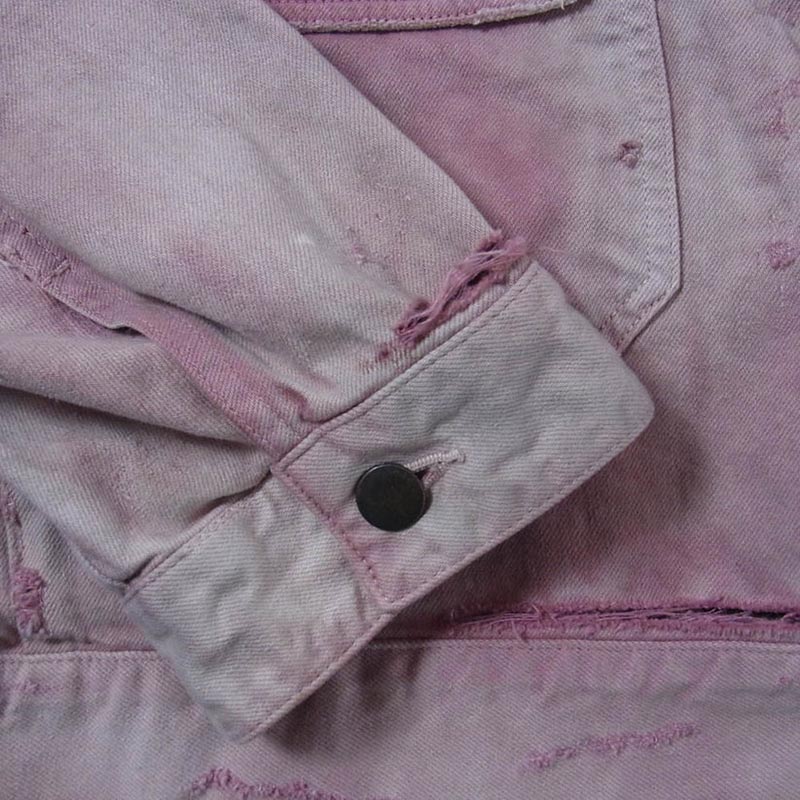 アンセルム 23AW ANC-JK24-A DAMEGE DENIM JACKET type-2 ダメージ加工 デニムジャケット 買取実績 画像