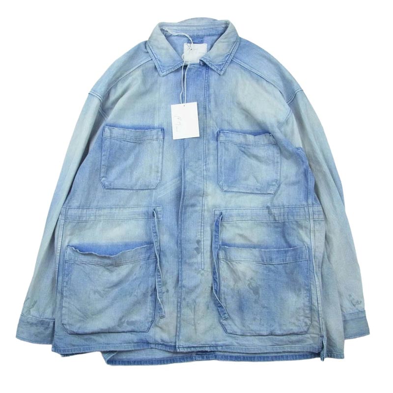 アンセルム 24AW ANC-SH42-A AGING DENIM SHIRT JACKET 買取実績