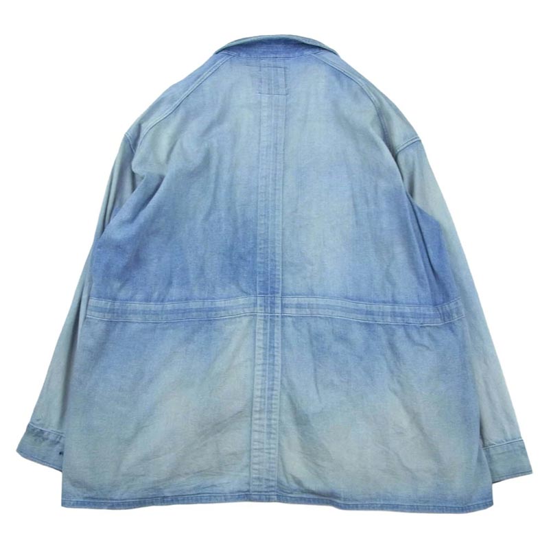 アンセルム 24AW ANC-SH42-A AGING DENIM SHIRT JACKET エイジング デニム シャツ ジャケット 買取実績 画像
