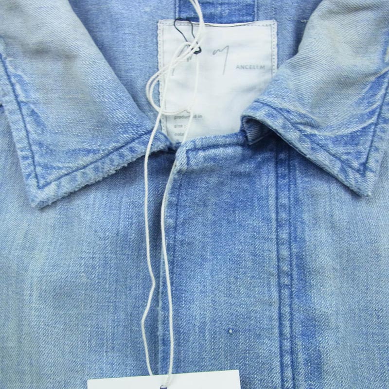 アンセルム 24AW ANC-SH42-A AGING DENIM SHIRT JACKET エイジング デニム シャツ ジャケット 買取実績 画像
