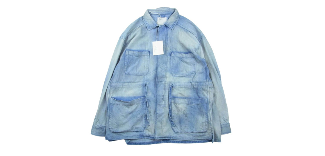 アンセルム 24AW ANC-SH42-A AGING DENIM SHIRT JACKET 買取実績