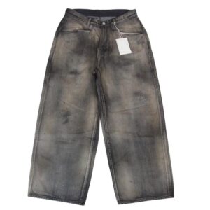 アンセルム 26SS ANC-#06-26SS-B AGING type-B エイジング加工 ワイド デニムパンツ 買取実績 画像