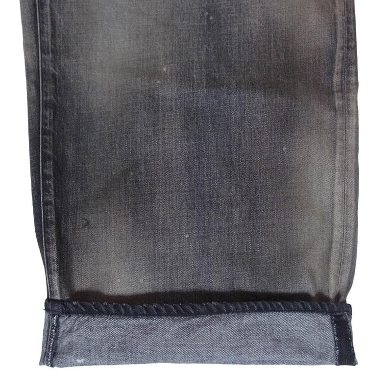アンセルム 26SS ANC－#06-26SS-B AGING type-B エイジング加工 ワイド デニムパンツ 買取実績 画像