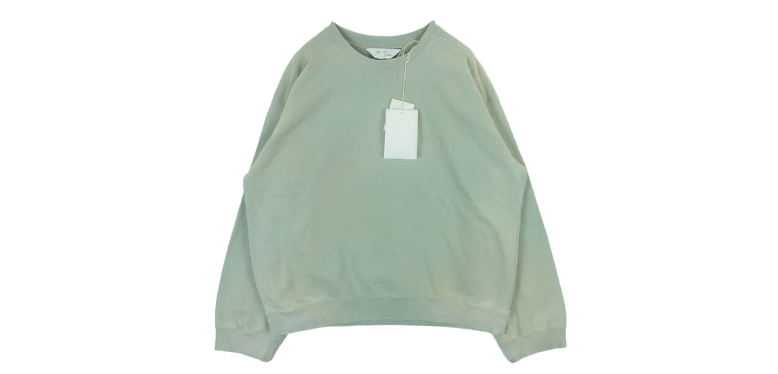 アンセルム ANC-CT145-A UNEVENNESS SWEAT SHIRT 買取実績