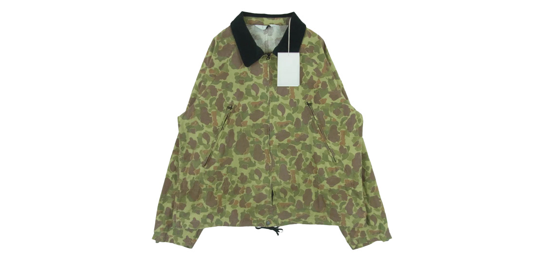 アンセルム ANC-JK83-DH CAMO ZIPUP JACKET 買取実績